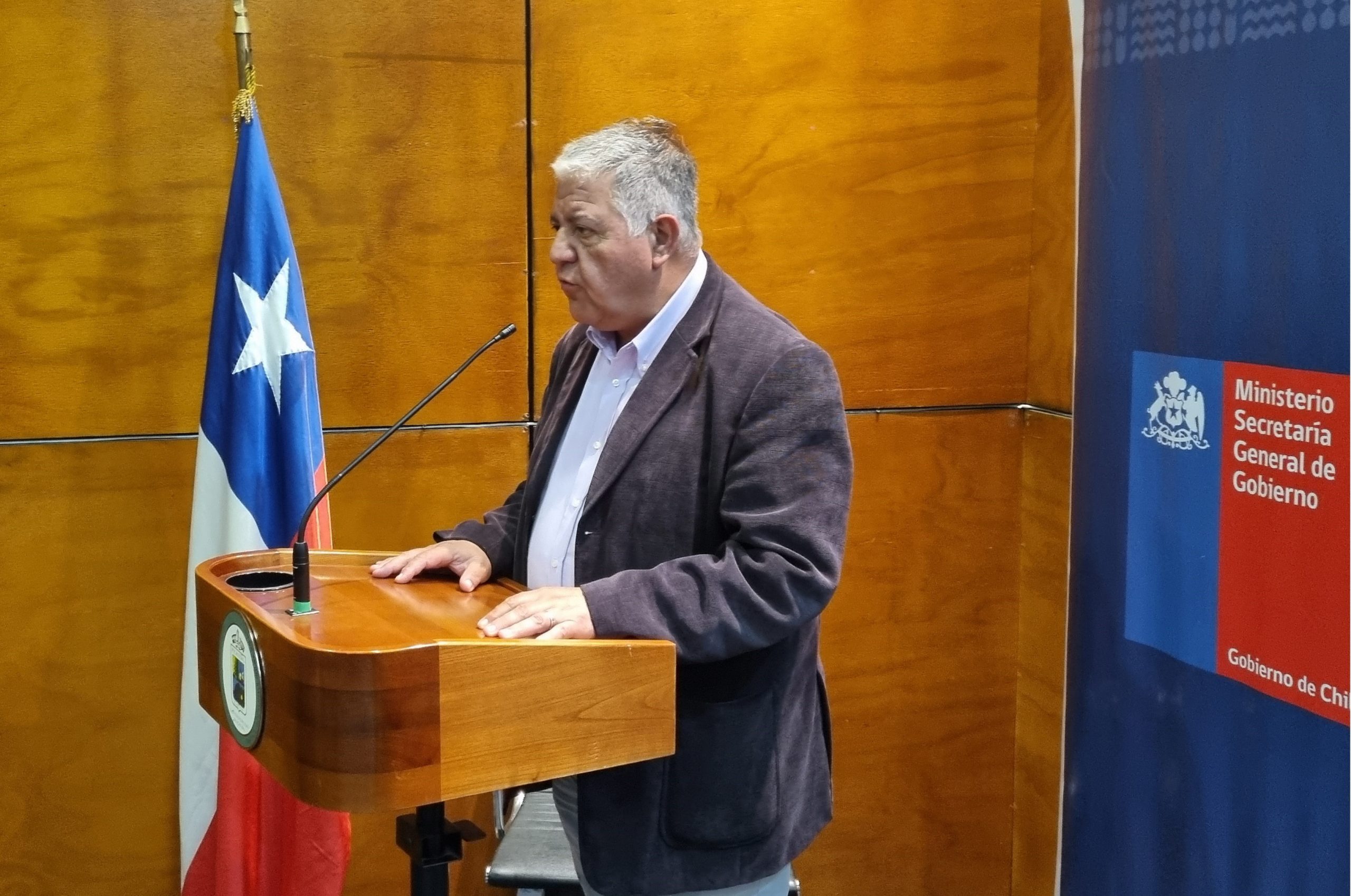 Seremi de Gobierno Carlos Carrasco