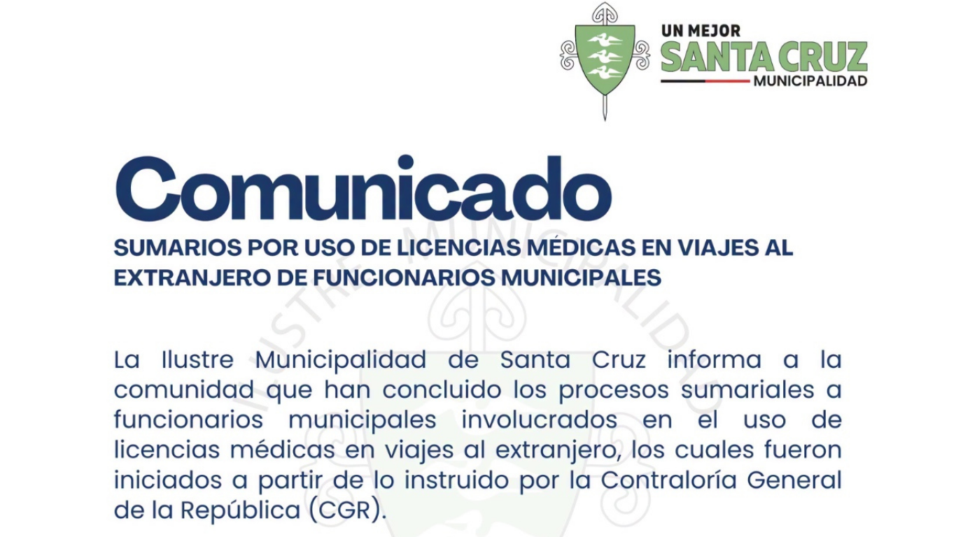 comunicado